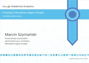 _Podstawy Menedżera tagów Google